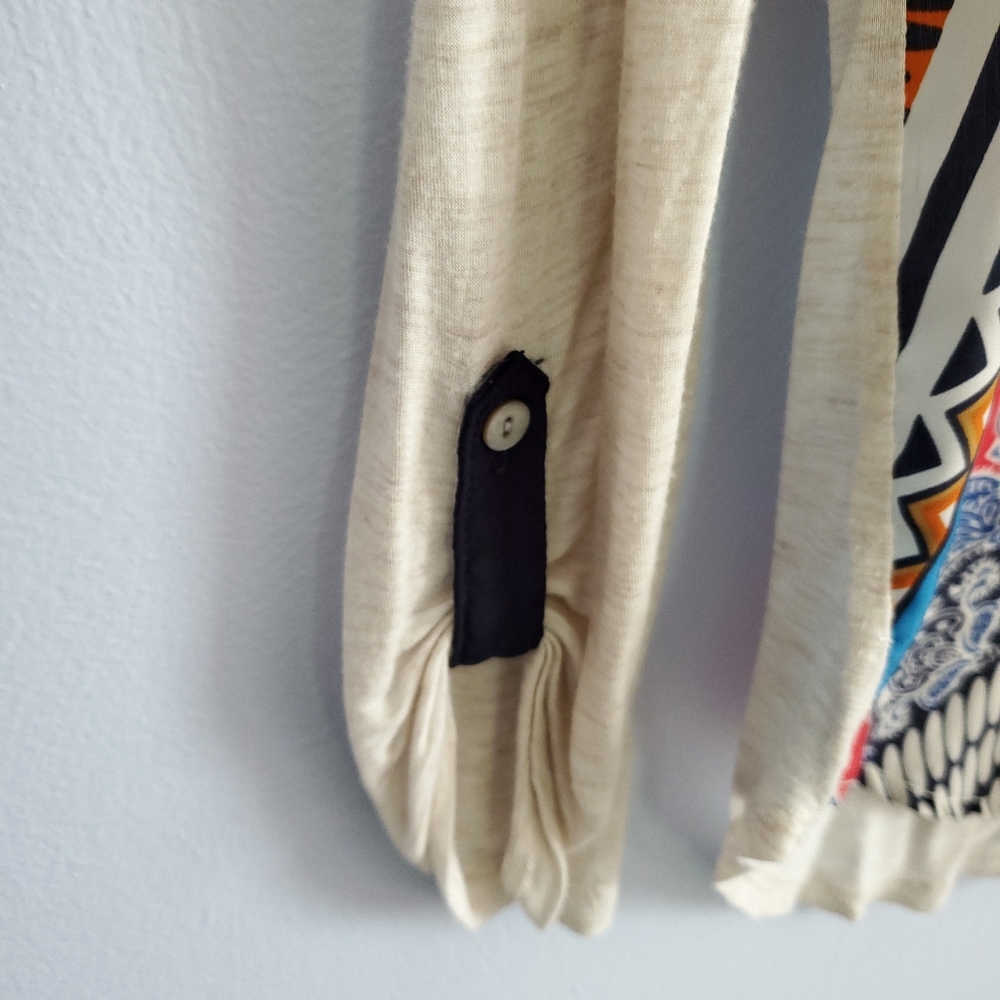 Tiny Boho Aztec Western Print Blouse Size Xs - image 2